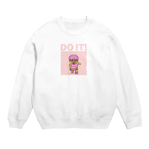 Weep|Do it! Crew Neck Sweatshirt