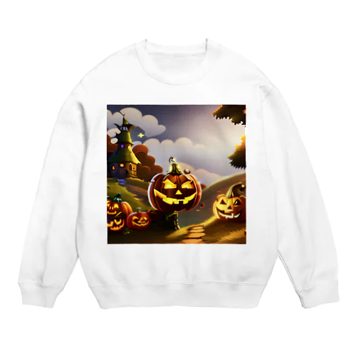 ハローウィン Crew Neck Sweatshirt