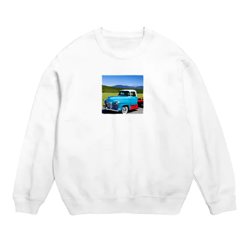 レッカー車 Crew Neck Sweatshirt