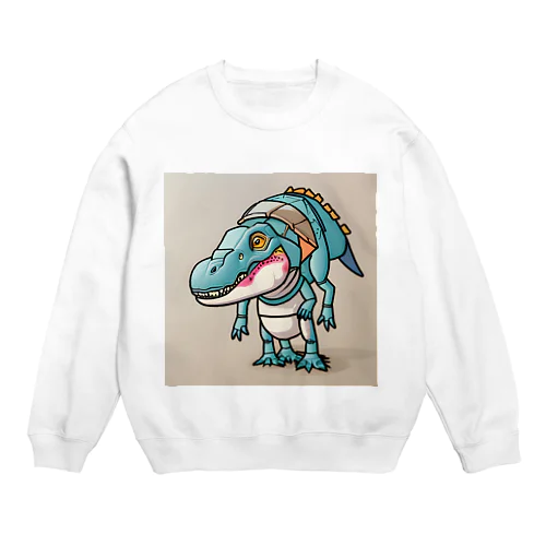 T-Rexアリゲーター Crew Neck Sweatshirt