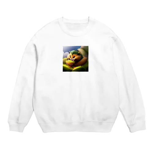 モリモリくん Crew Neck Sweatshirt