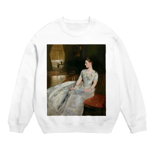 セシル・ウェイド夫人の肖像 / Portrait of Mrs. Cecil Wade Crew Neck Sweatshirt