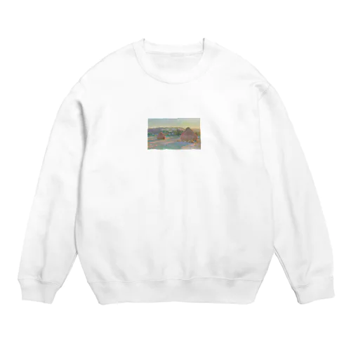 著作権の切れたモネ Crew Neck Sweatshirt