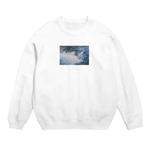 吉田博 渓流 Crew Neck Sweatshirt