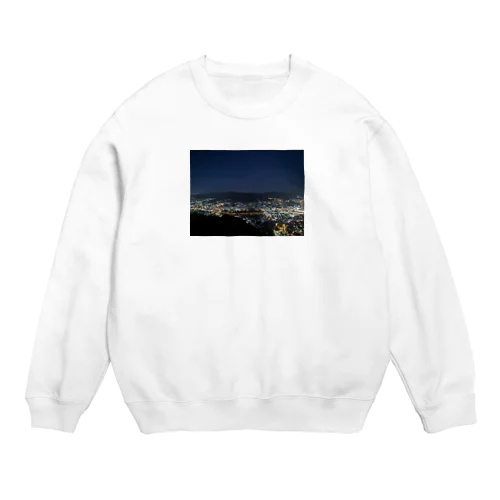 夜景ファッション - エレガントで洗練された夜のスタイル Crew Neck Sweatshirt