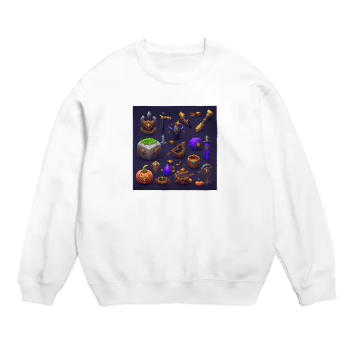 ハロウィンゲームアイテム Crew Neck Sweatshirt