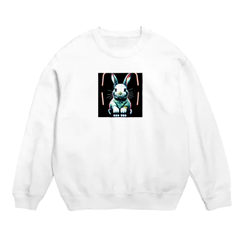 うさぎさん② Crew Neck Sweatshirt