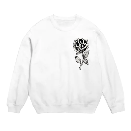 Rose🥀 Crew Neck Sweatshirt