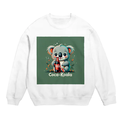 コカ・コアラ Crew Neck Sweatshirt