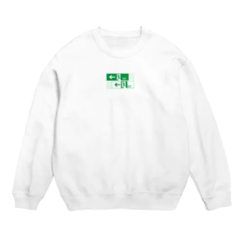 ハザードサイン Crew Neck Sweatshirt