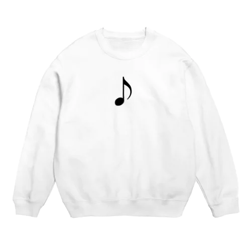 シンプルデザイン Crew Neck Sweatshirt