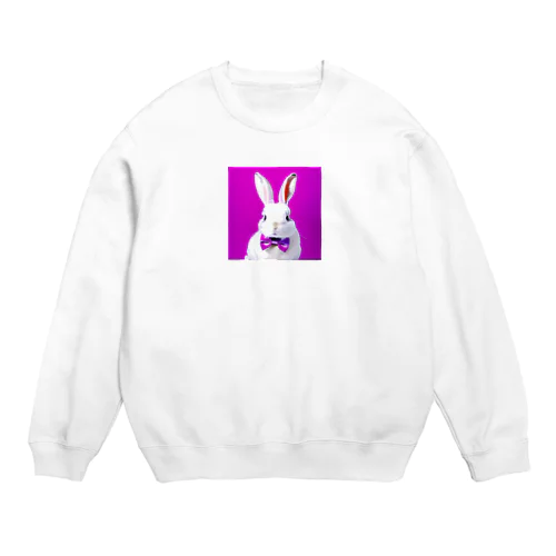 ふわうさ Crew Neck Sweatshirt