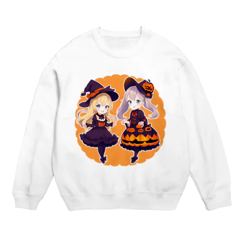 ハロウィンシスターズ Crew Neck Sweatshirt