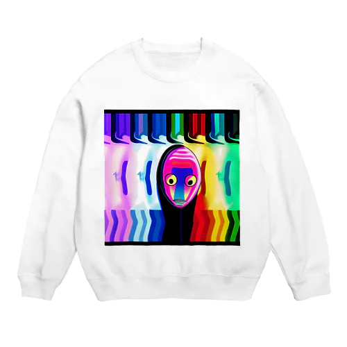 宇宙人シリーズ Crew Neck Sweatshirt