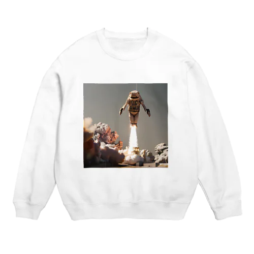 宇宙人シリーズ Crew Neck Sweatshirt