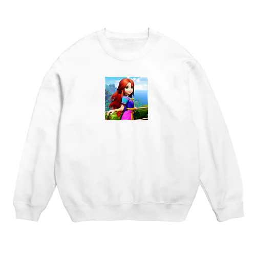 リンカ（Linca） Crew Neck Sweatshirt