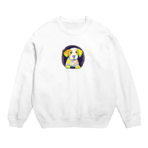 子犬ちゃん Crew Neck Sweatshirt