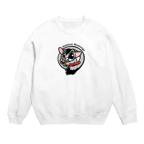 さむらいモモンガ Crew Neck Sweatshirt