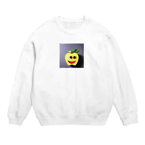 生きたリンゴ Crew Neck Sweatshirt