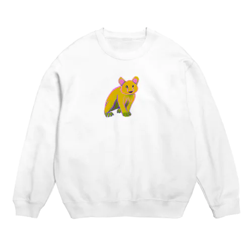 クマ？うさぎ？ライオン？ Crew Neck Sweatshirt