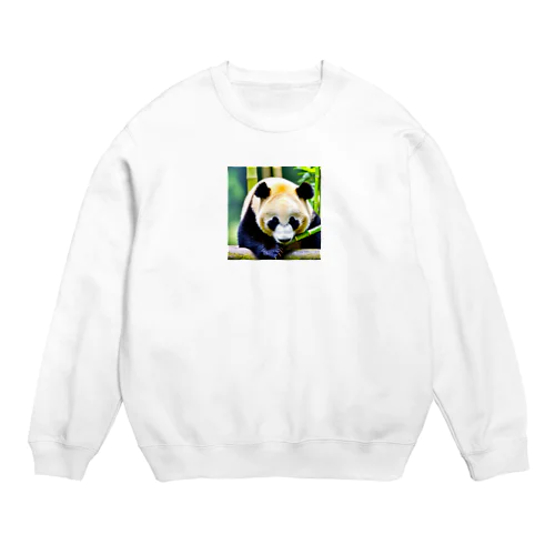 竹パンダ Crew Neck Sweatshirt