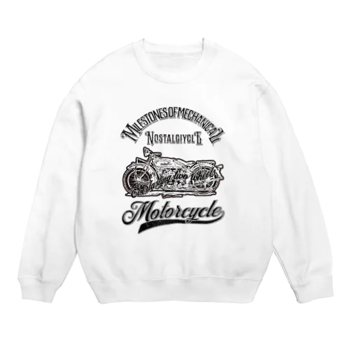 ノスタルジックル、メカニカルtシャツのマイルストーン Crew Neck Sweatshirt
