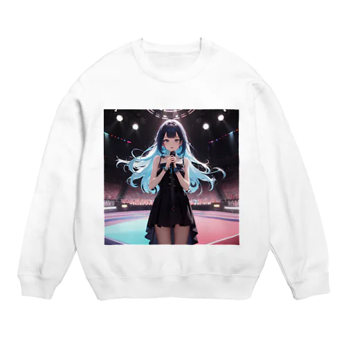 魔法のような歌姫 Crew Neck Sweatshirt