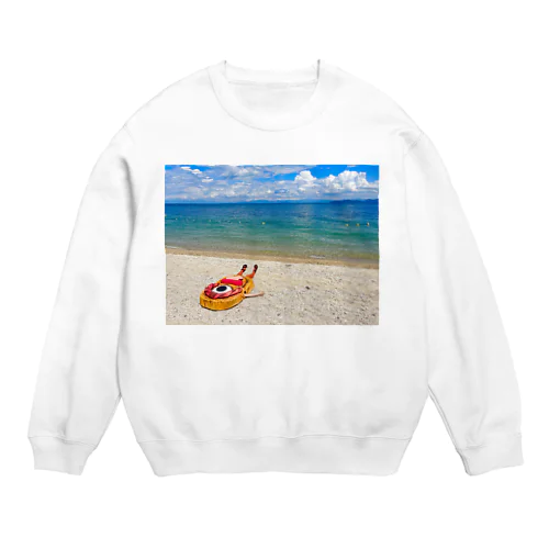 琵琶湖の漂流物 Crew Neck Sweatshirt