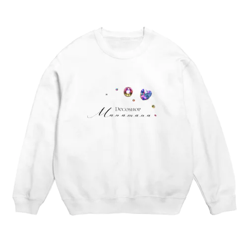 Decoshop Manamana ロゴ Crew Neck Sweatshirt