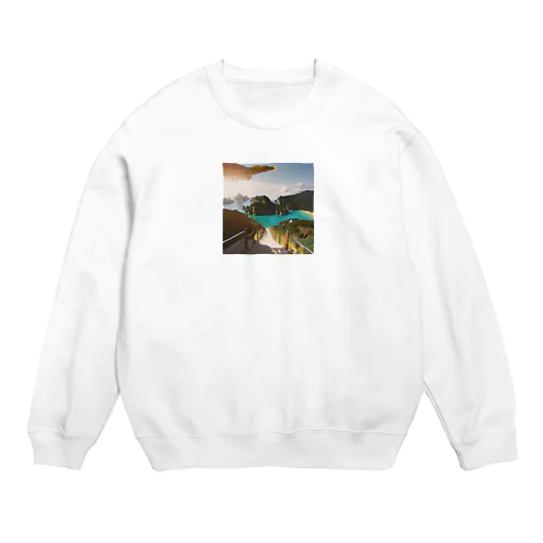 海外風景 Crew Neck Sweatshirt