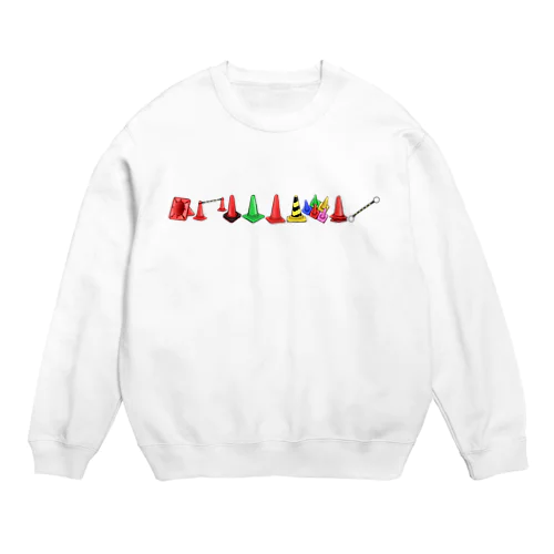 ずらっとコーン Crew Neck Sweatshirt