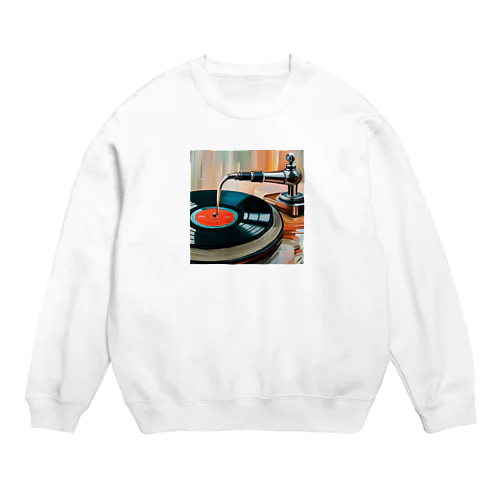 vintageなレコード Crew Neck Sweatshirt