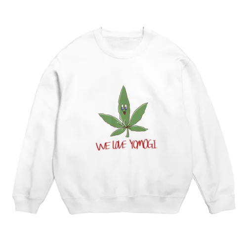 WE LOVE YOMOGI Crew Neck Sweatshirt