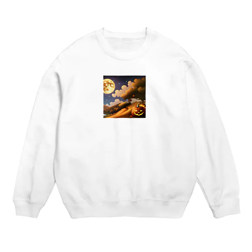 ハロウィングッズ Crew Neck Sweatshirt