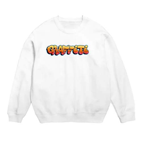 Cool style graffiti Crew Neck Sweatshirt