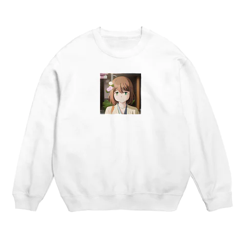 巫女 Crew Neck Sweatshirt