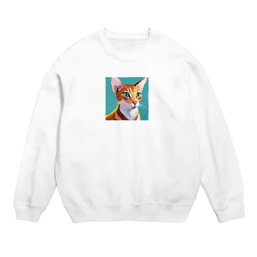 オリエンタルショートヘア Crew Neck Sweatshirt