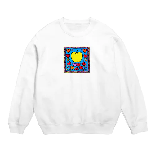 りんご Crew Neck Sweatshirt