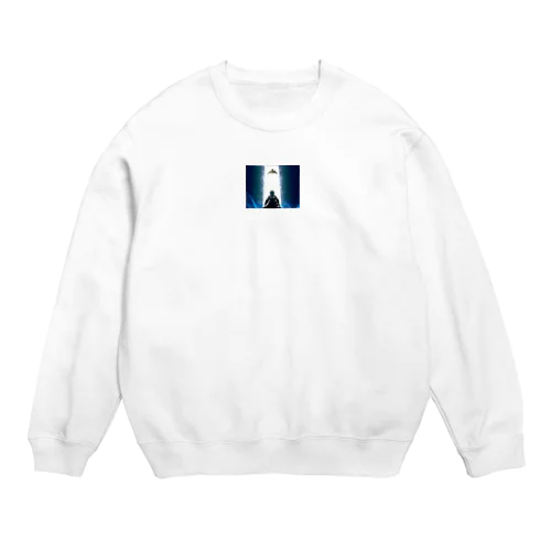 さすが深海怖いシリーズ Crew Neck Sweatshirt