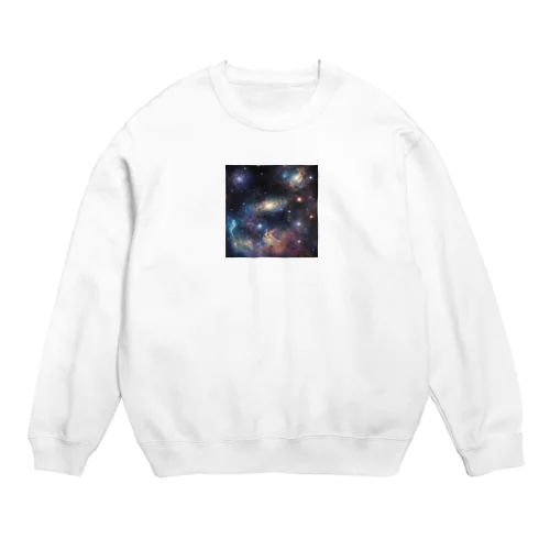 Galaxy Crew Neck Sweatshirt