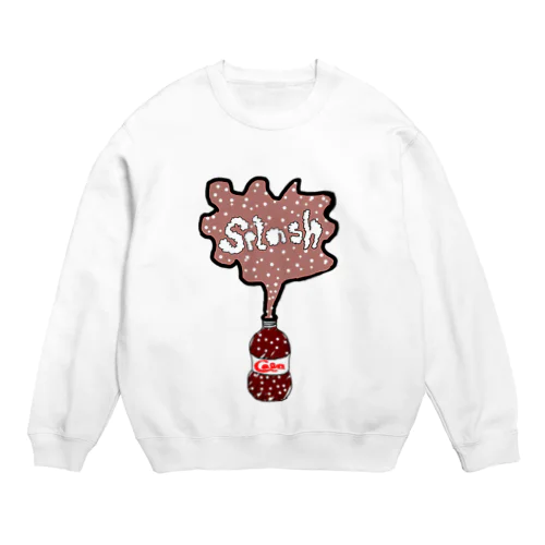 Coke  Splash Crew Neck Sweatshirt