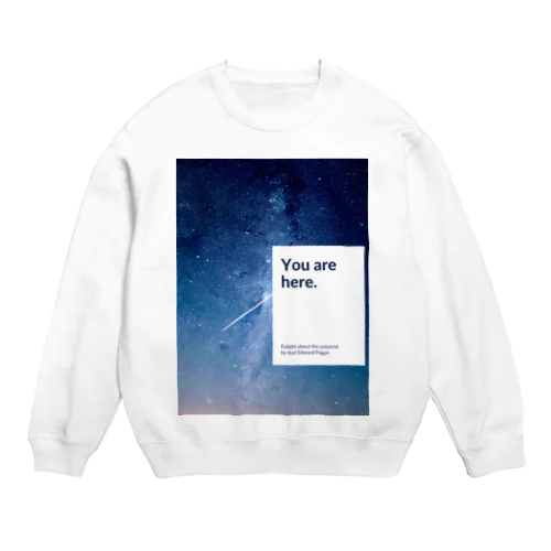 綺麗な星空 Crew Neck Sweatshirt