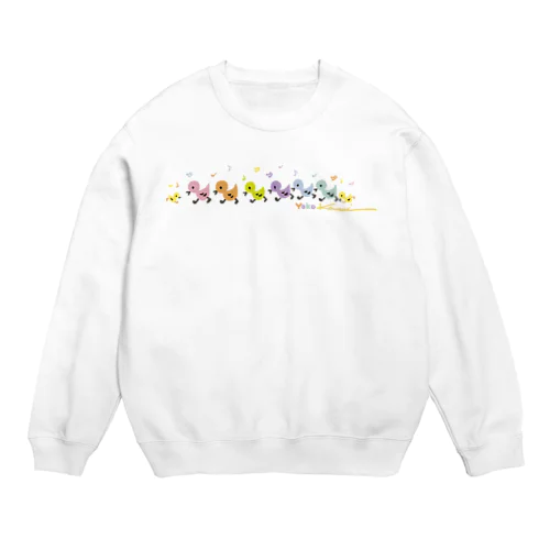 yokoアヒルガーガーシリーズ Crew Neck Sweatshirt