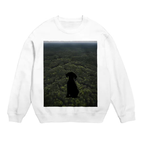 アマゾンのワンちゃん Crew Neck Sweatshirt