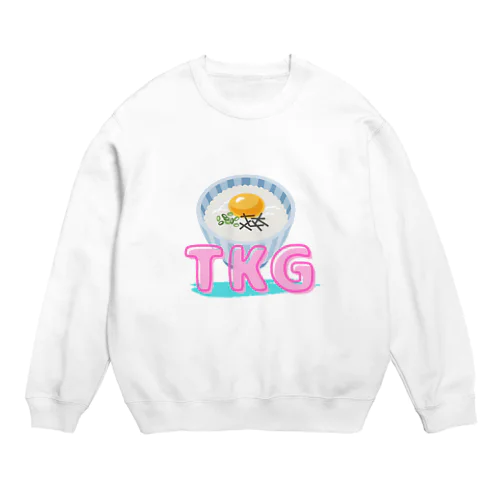 TKG（卵かけごはん！） Crew Neck Sweatshirt