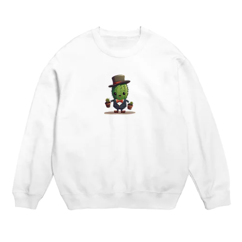 さぼてんボーイ Crew Neck Sweatshirt