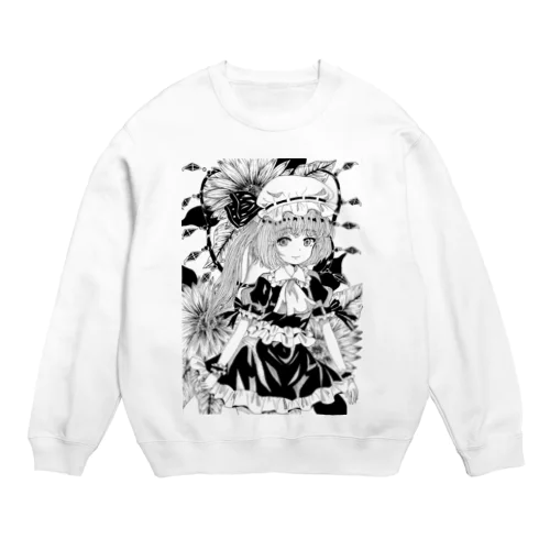 東方projectフランドールスカーレット⑤ Crew Neck Sweatshirt