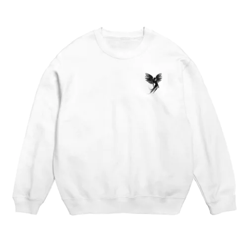 tear angel Crew Neck Sweatshirt