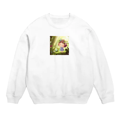 自然につつまれて Crew Neck Sweatshirt