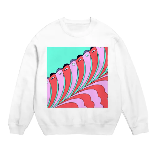 カラフラミンゴ Crew Neck Sweatshirt